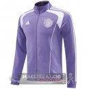 Lunga Zip Giacca Manchester United 2025 2026 Purpureo