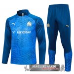 Marseille Insieme Completo II Blu Felpa Da Allenamento 2023-24
