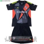 Portiere Set Completo Bambino River Plate 2024 2025 Nero