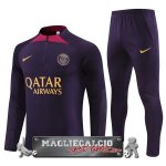 Paris Saint Germain Insieme Completo Purpureo I Rosso Felpa Da Allenamento 2023-24