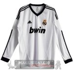 Home Manica lunga Maglia Calcio Real Madrid Retro 2012-2013