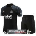 Paris Saint Germain Completo Bambino Formazione 2023-2024 Nero