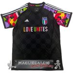 Thailandia Speciale Maglia Calcio Italia 2024 Nero