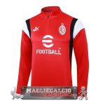 Felpa Da Allenamento AC Milan 2023-24 Rosso Nero Bianco