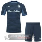 Feyenoord Rotterdam Set Completo Bambino Maglia Calcio Away 2025 2026