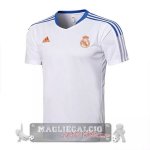 Real Madrid Formazione Maglia Calcio 2021-22 Bianco