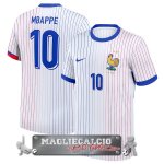 NO.10 Mbappe Thailandia Away Maglia Calcio Francia 2024