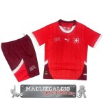 Suiza Set Completo Bambino Maglia Calcio Home 2024