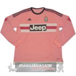 Away Manica lunga Maglia Calcio Juventus Retro 2015-2016