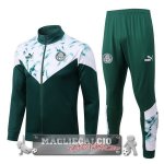 Palmeiras Insieme Completo Verde Bianco Giacca 2022-23