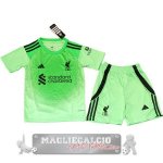 Portiere Set Completo De Bambino Liverpool 2025 2026 Verde