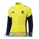 Lunga Zip Giacca Real Madrid 2025 2026 Giallo Nero