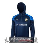 Giacca Felpa Cappuccio Marsella 2023-24 Blu I Navy