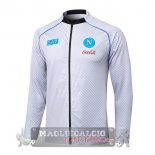 Lunga Zip Giacca Napoli 2025 2026 Bianco Blu