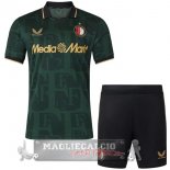 Feyenoord Rotterdam Set Completo Bambino Maglia Calcio Fourth 2025 2026