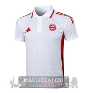 Bayern Monaco Bianco I Rosso Maglia POLO 2025 2026