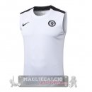 Chelsea Maglia Formazione Senza Maniche 2025 2026 Bianco Nero