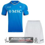 Home Maglia Calcio Set Completo Uomo Napoli 2023-24