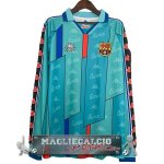 Away Manica Lunga Maglia Calcio Barcelona Retro 1996-1997