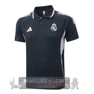 Real Madrid Grigio Navy Rosa Maglia POLO 2025 2026
