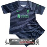 Maglia Calcio Set Completo Uomo Portiere Liverpool 2023-24 Nero
