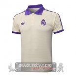 Real Madrid Giallo Purpureo Maglia POLO 2025 2026