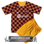 Barcelona Completo Bambino Formazione 2023/2024 Arancione Giallo