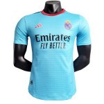 Tailandia Speciale Giocatori Maglia Calcio Real Madrid 2023-24 Blu