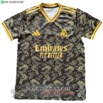 Thailandia speciale Maglia Calcio Real Madrid 2025 2026 Giallo Nero