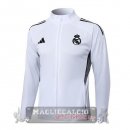 Lunga Zip Giacca Real Madrid 2025 2026 Bianco