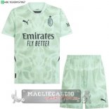 Portiere Set Completo Bambino AC Milan 2024 2025 Verde