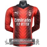 Thailandia Home Giocatori Manica LungaMaglia Calcio AC Milan 2023-24