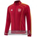 Lunga Zip Giacca Arsenal 2025 2026 Rosso Giallo