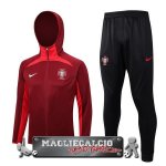 Portogallo Insieme Completo rosso I nero Giacca 2022