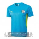 Maglia Formazione Manchester City 2024 2025 Blu