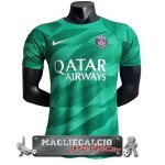 Tailandia Home Giocatori Maglia Calcio Portiere Paris Saint Germain 2023-24 Verde