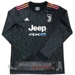 Home Manica lunga Maglia Calcio Juventus 2021-22