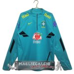 Sudadera Formazione Brasile 2022 Verde Blu