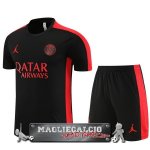Paris Saint Germain Completo Bambino Formazione 2023-2024 Nero Rosso