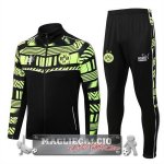 Borussia Dortmund Insieme Completo Nero I Giallo Giacca 2022-23