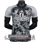 Thailandia Speciale Giocatori Maglia Calcio Giappone 2023 Nero Bianco