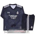 Tailandia Cuarta Manica lunga Real Madrid Set Completo Uomo 2021-22