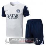 Set Completo Maglia Formazione Inter Milan 2025 2026 Bianco I Blu