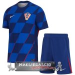 Croacia Set Completo Bambino Maglia Calcio Away 2024