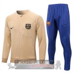 Barcellona Insieme Completo Giallo Blu Giacca 2022-23