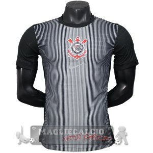 Portiere Giocatori Maglia Corinthians Paulista 2025 2026 Grigio Nero