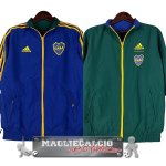 Boca Juniors Blu Verde Giacca A Vento 2023-24