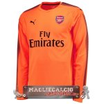 Away Arsenal Manica Portiere lunga Maglia Calcio EURO 2017-18