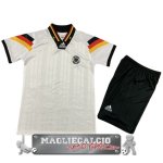 Germania Retro Set Completo Bambino Maglia Calcio Home 1992