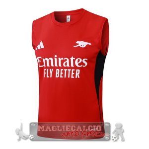 Arsenal Maglia Senza Maniche Formazione 2025 2026 Rosso